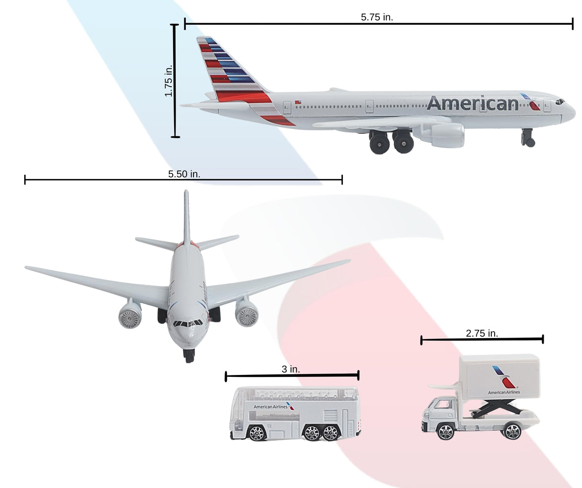 AMERICAN PLAYSET NEW LIVERY The Airplane Shop.