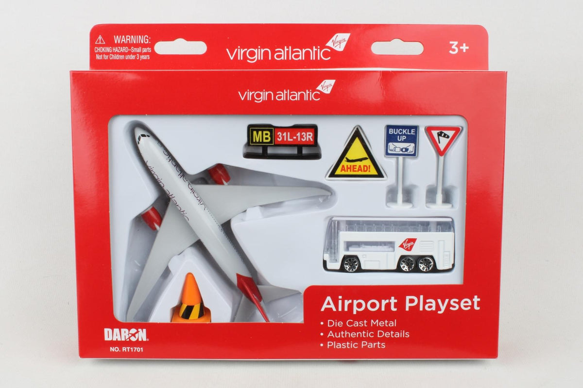 VIRGIN ATLANTIC PLAYSET The Airplane Shop.
