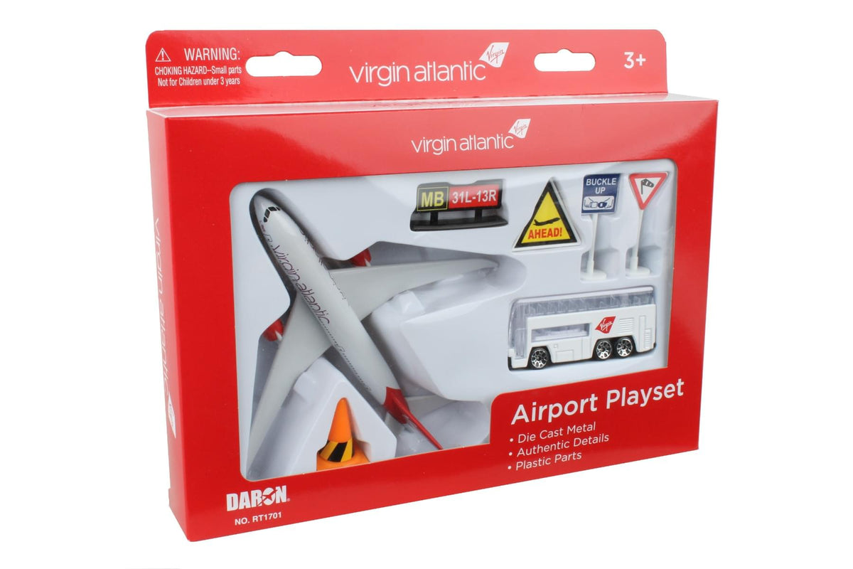VIRGIN ATLANTIC PLAYSET The Airplane Shop.