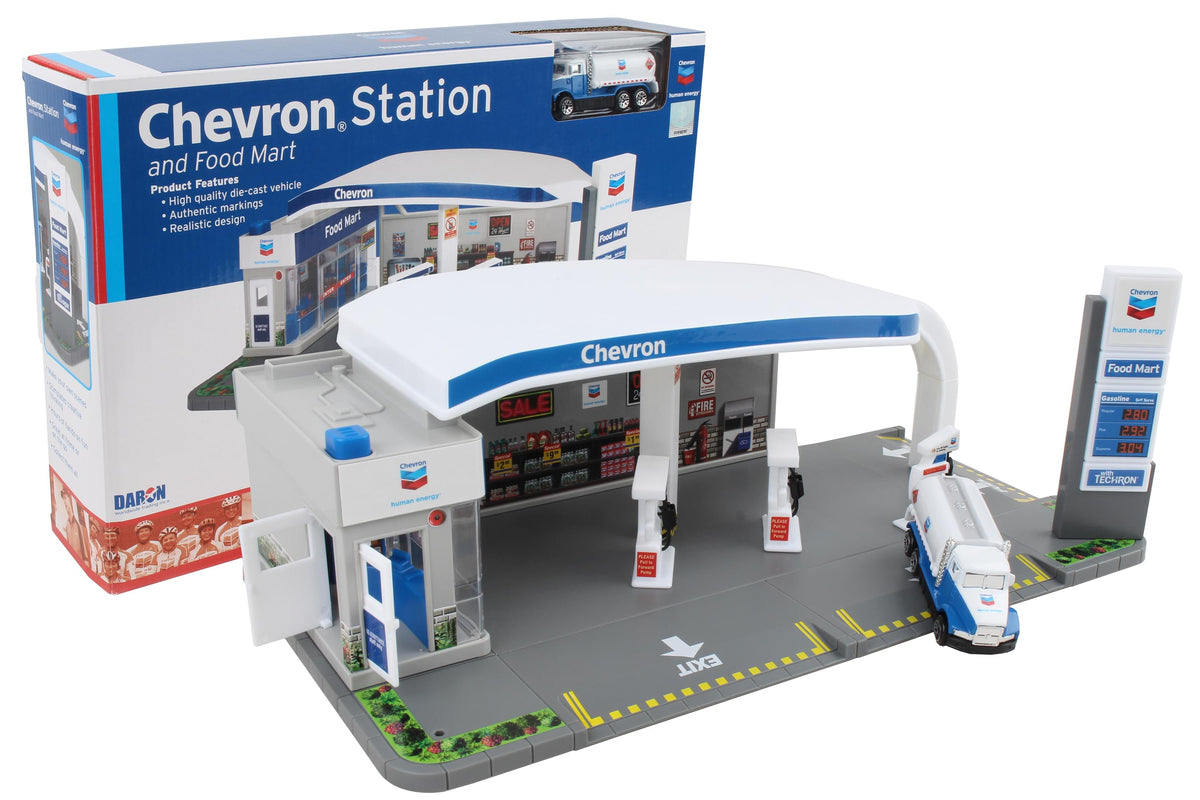 CHEVRON GAS STATION (**) The Airplane Shop.
