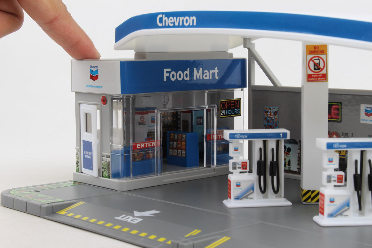 CHEVRON GAS STATION (**) The Airplane Shop.