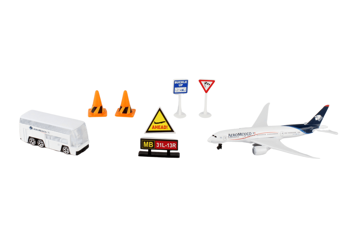AEROMEXICO PLAYSET (**) The Airplane Shop.