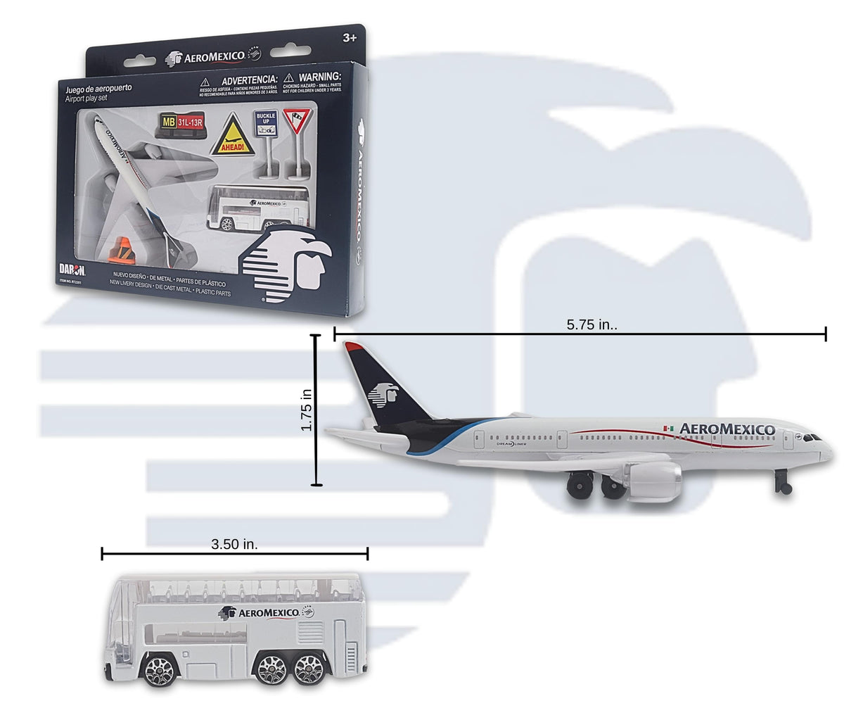 AEROMEXICO PLAYSET (**) The Airplane Shop.