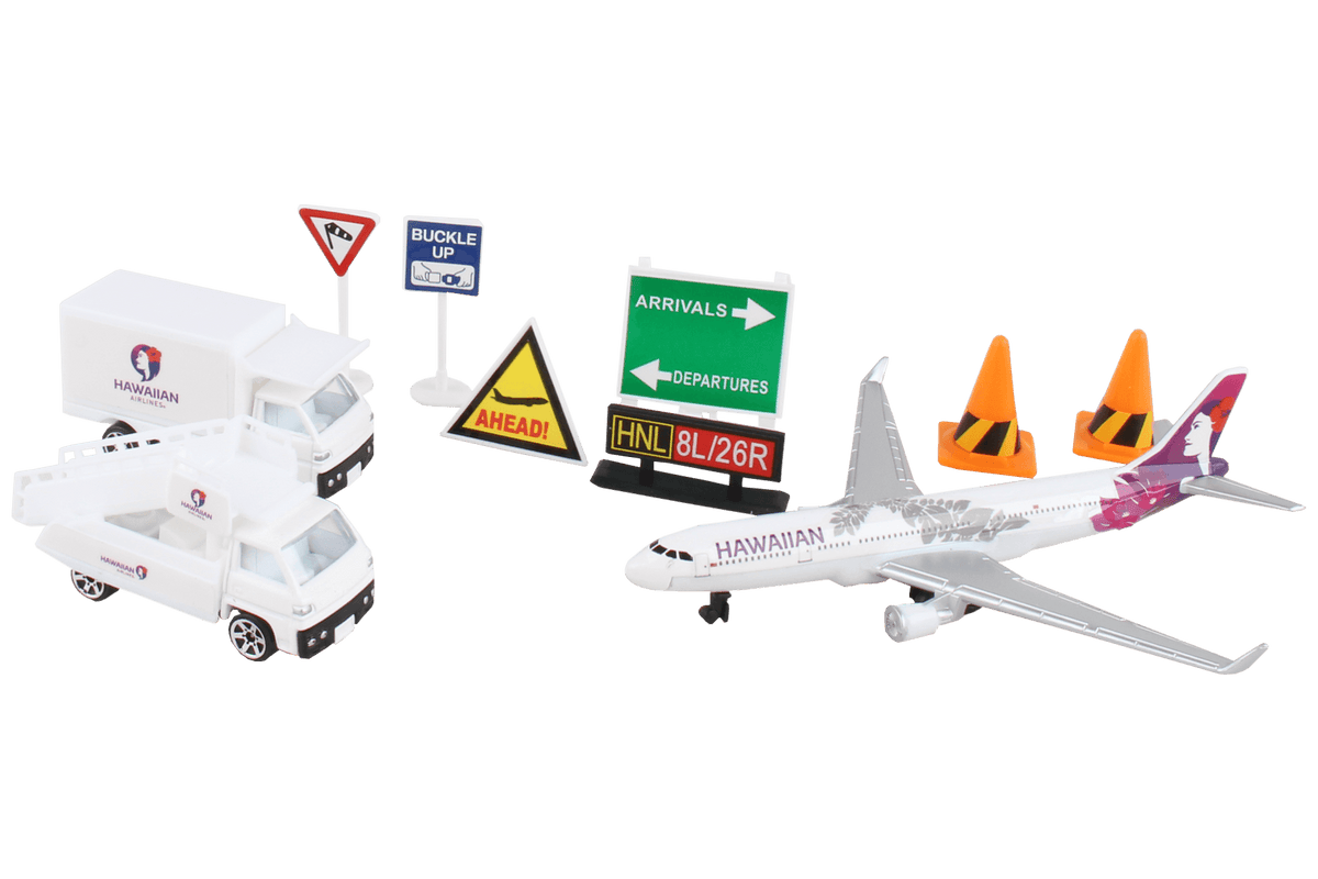 HAWAIIAN AIRLINES PLAYSET The Airplane Shop.