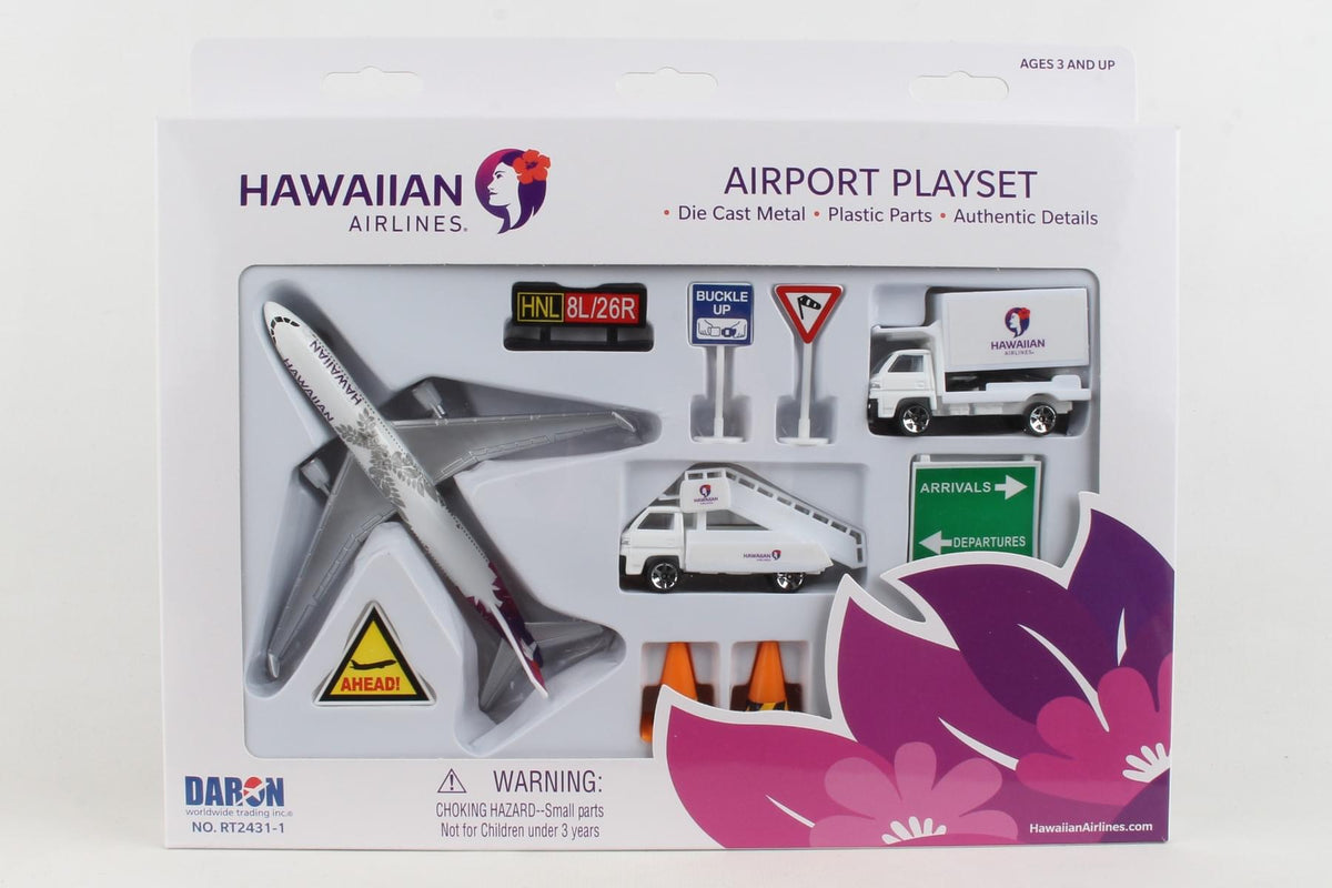 HAWAIIAN AIRLINES PLAYSET The Airplane Shop.