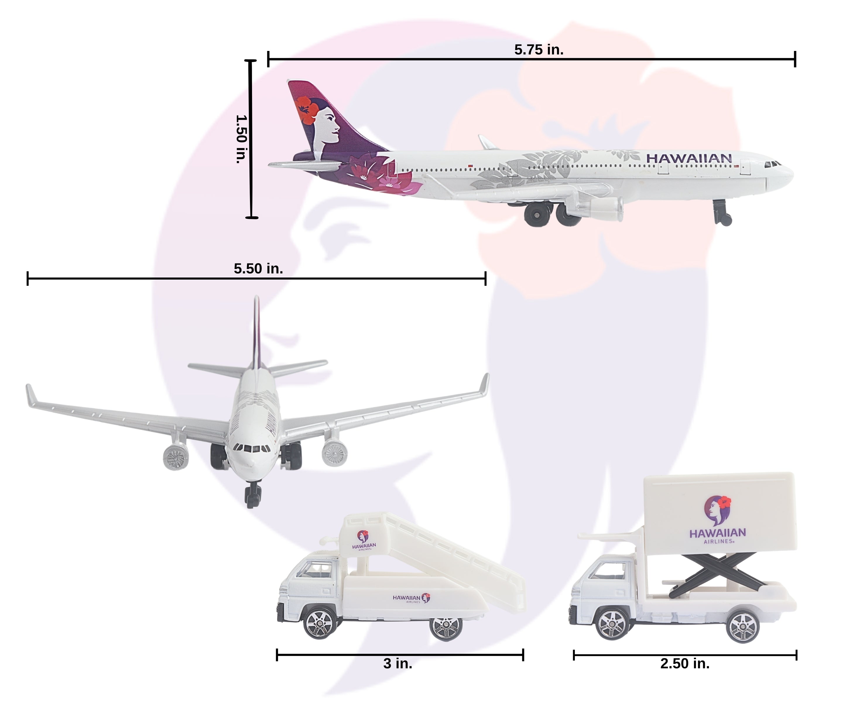 HAWAIIAN AIRLINES PLAYSET