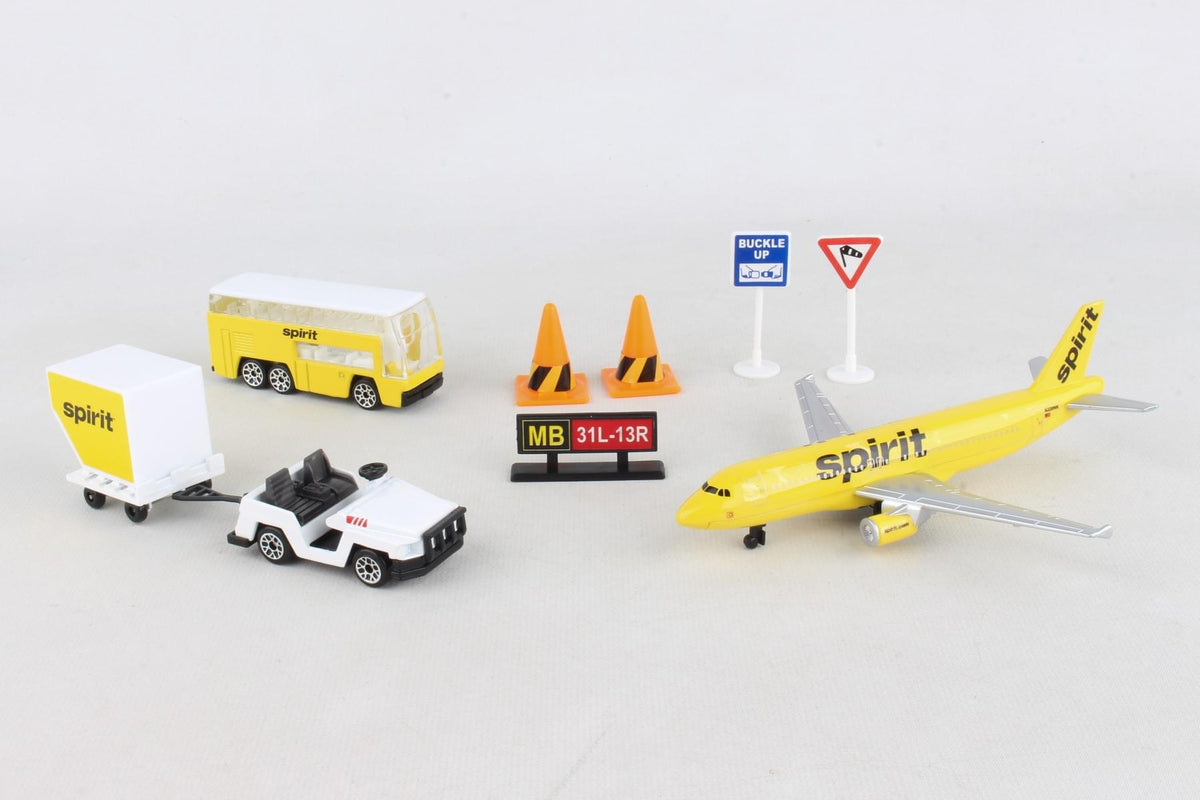 SPIRIT AIRLINES PLAYSET (**) The Airplane Shop.