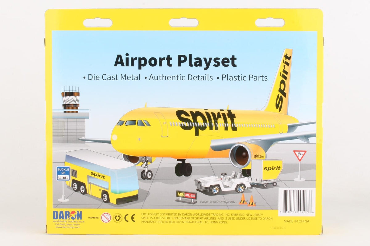 SPIRIT AIRLINES PLAYSET (**) The Airplane Shop.