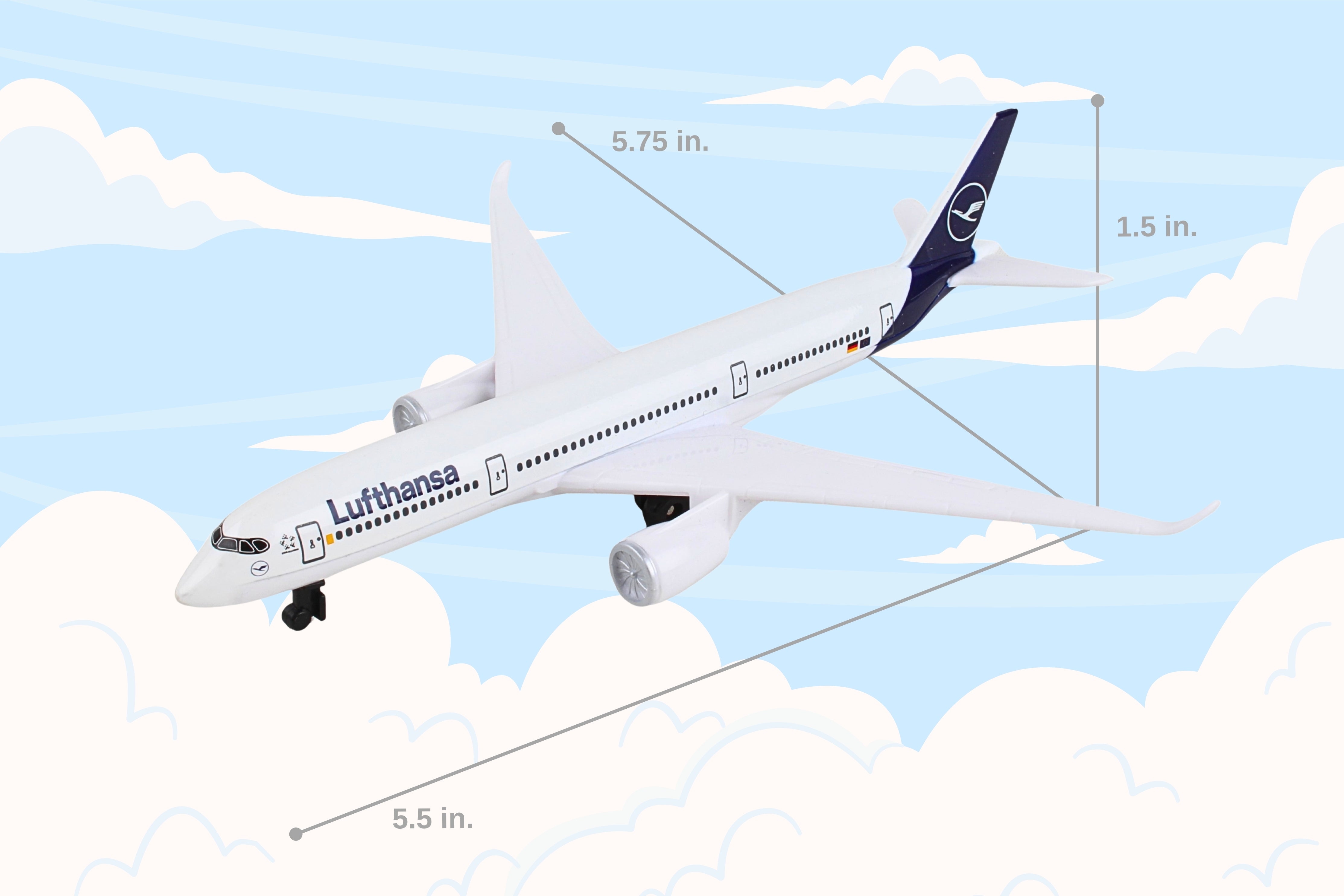 LUFTHANSA SINGLE PLANE