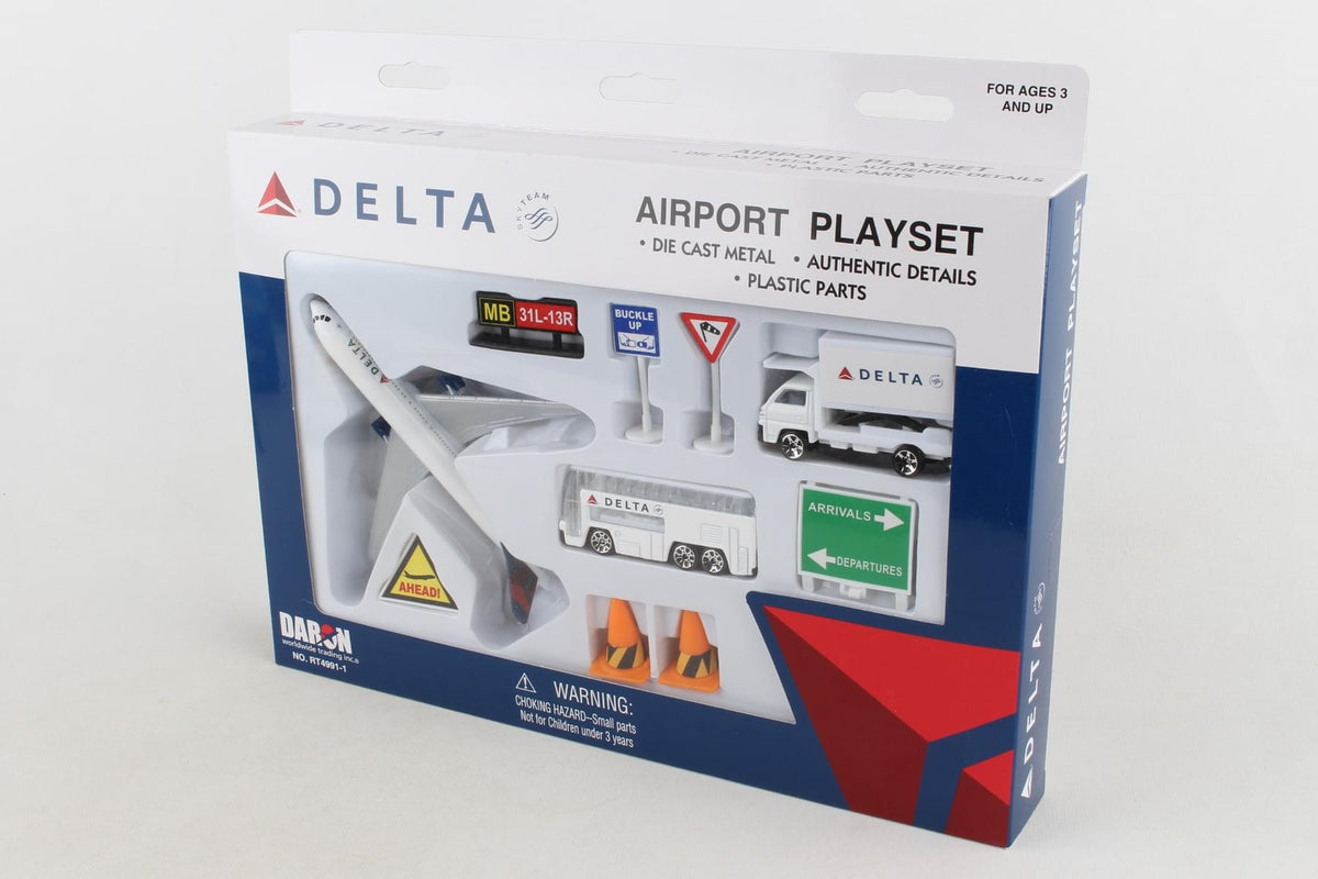 DELTA AIR LINES PLAYSET The Airplane Shop.