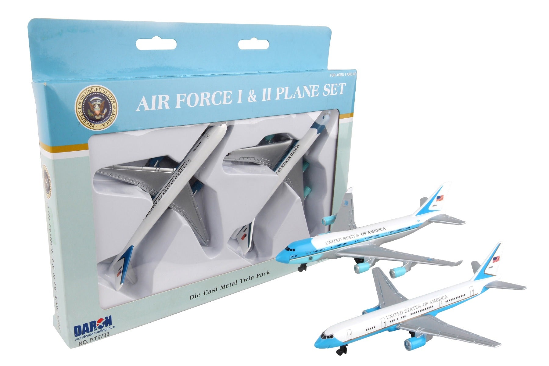 AIR FORCE ONE/AIR FORCE TWO - 2 PLANE SET