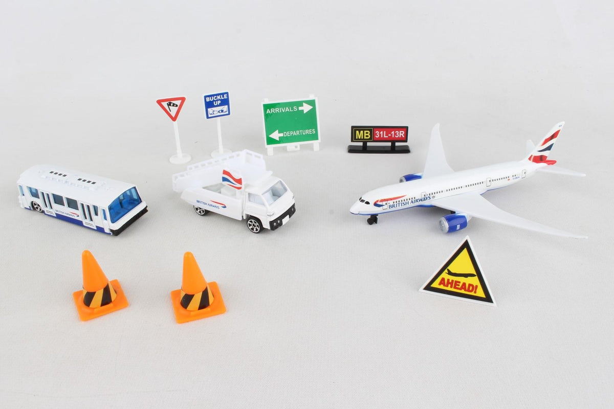 BRITISH AIRWAYS PLAYSET The Airplane Shop.