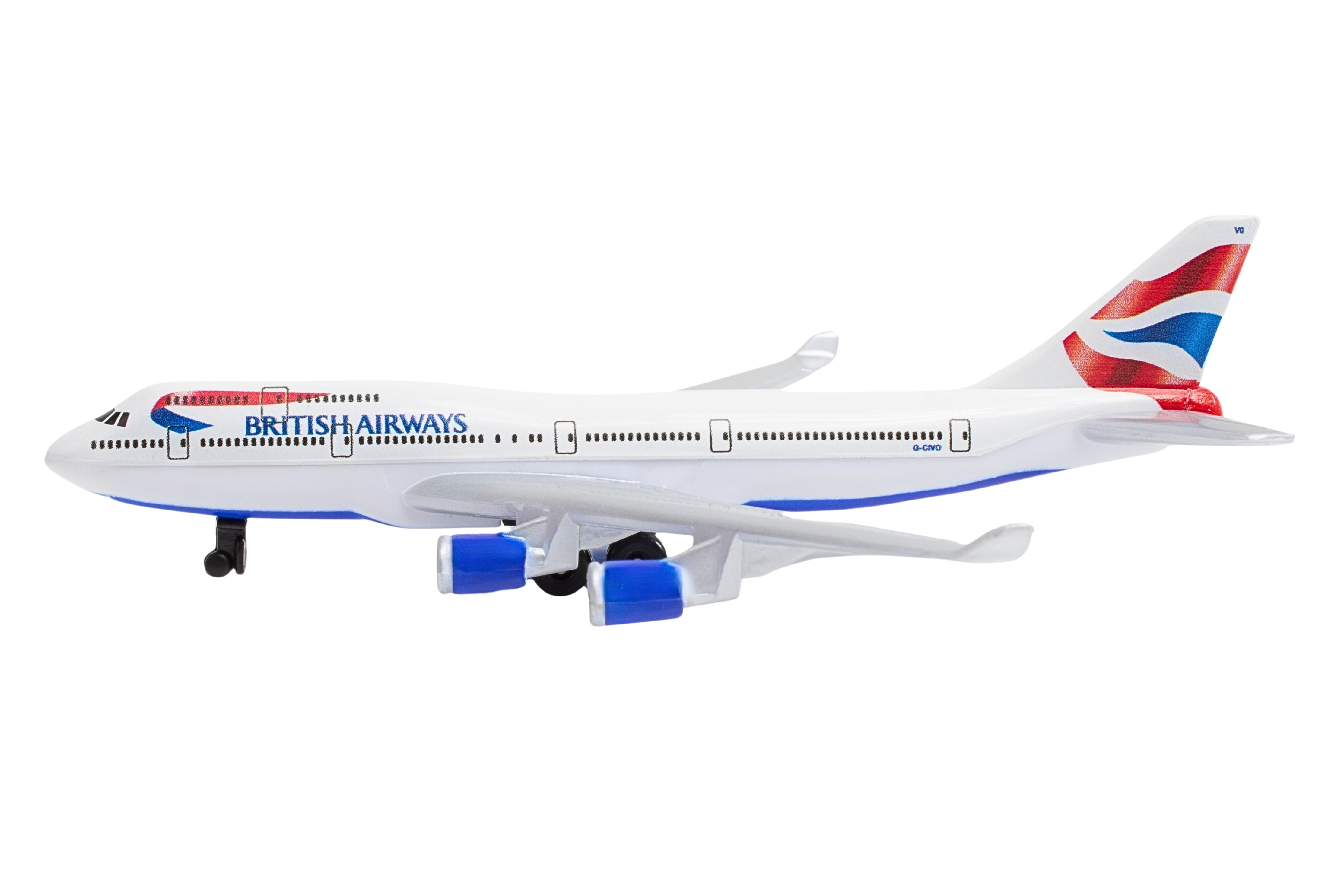 BRITISH AIRWAYS 747 SINGLE PLANE