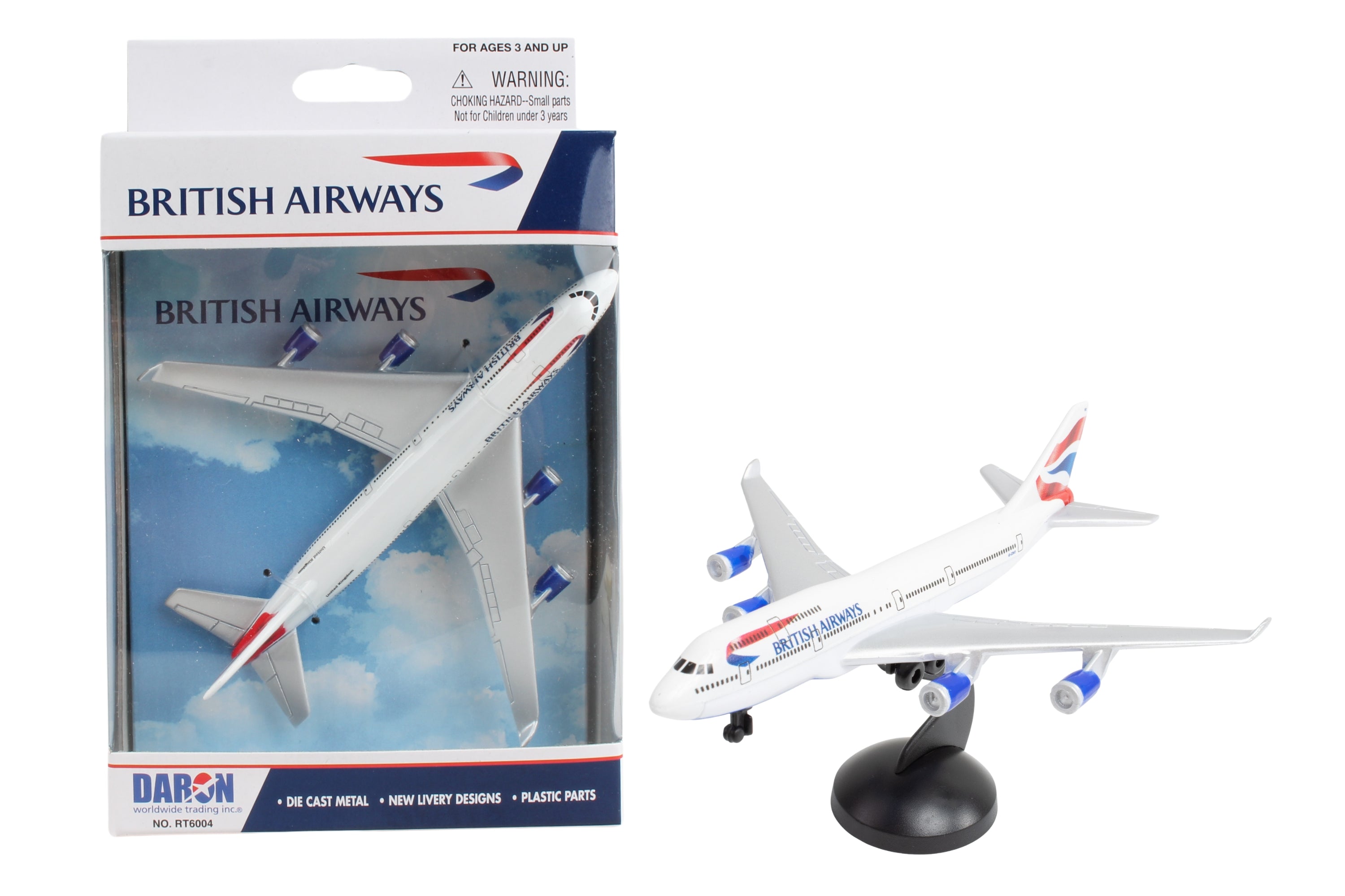 BRITISH AIRWAYS 747 SINGLE PLANE