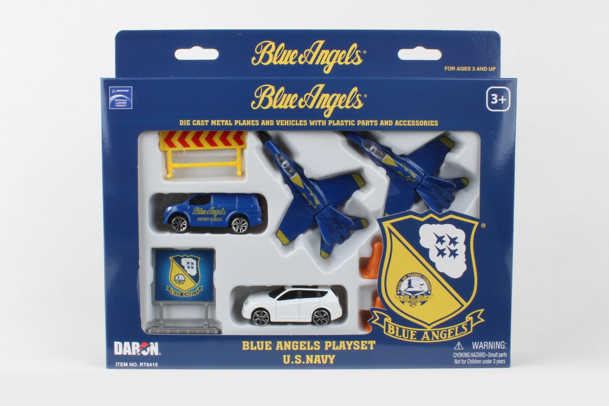 BLUE ANGELS PLAYSET The Airplane Shop.