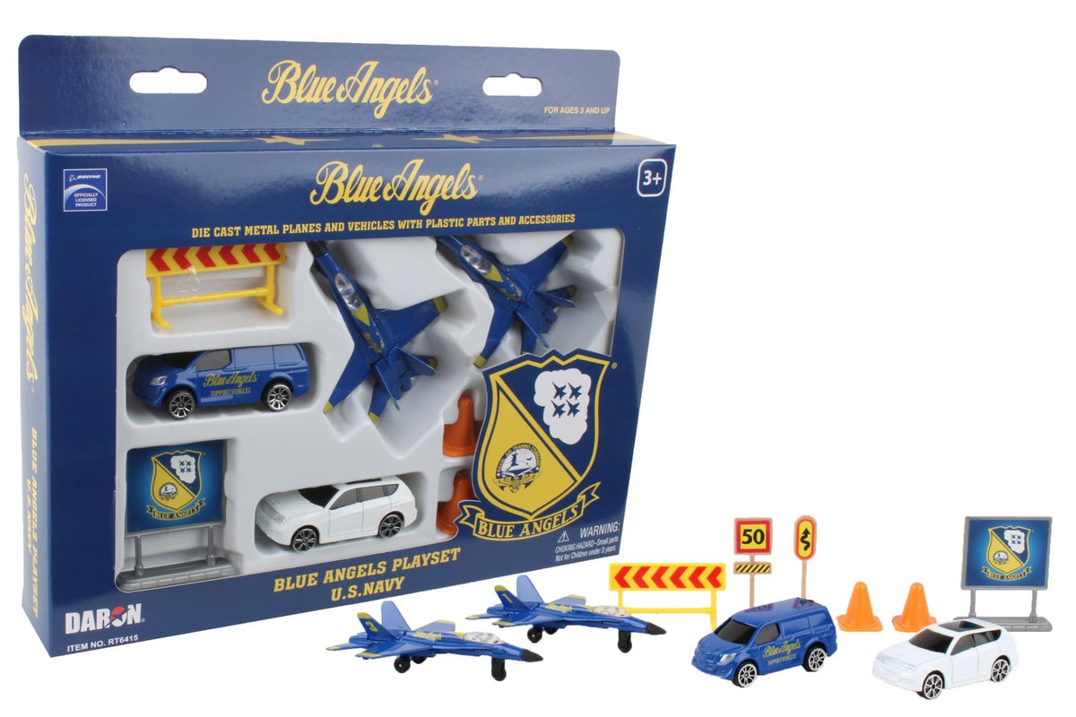 BLUE ANGELS PLAYSET The Airplane Shop.