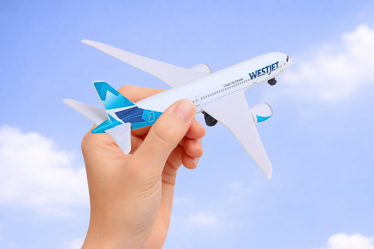 WESTJET SINGLE PLANE NEW LIVERY The Airplane Shop.
