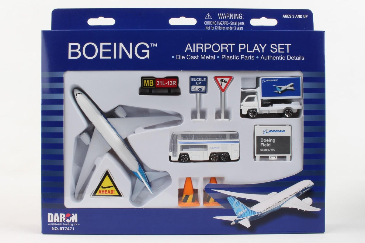 BOEING COMMERCIAL PLAY SET The Airplane Shop.