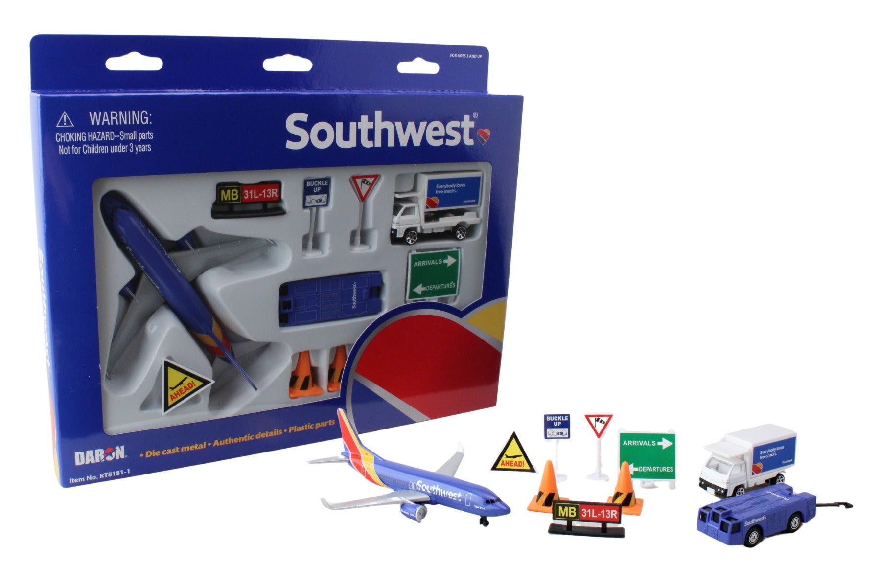 SOUTHWEST AIRLINES PLAYSET NEW LIVERY