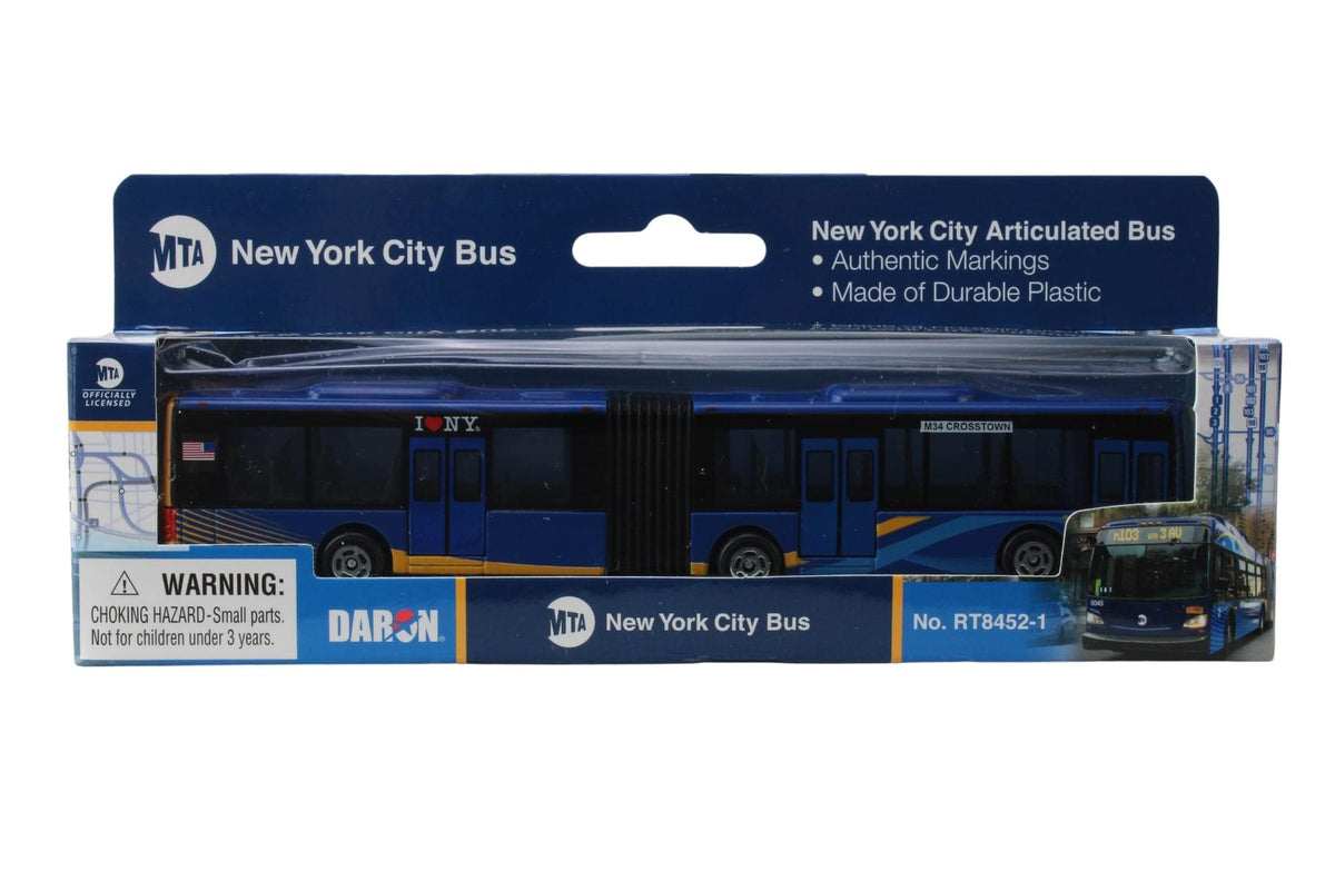 MTA ARTICULATED BUS SMALL The Airplane Shop.