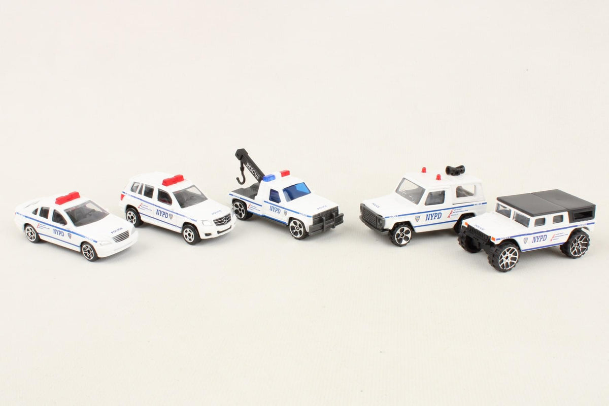 NYPD 5 PIECE VEHICLE GIFT SET The Airplane Shop.