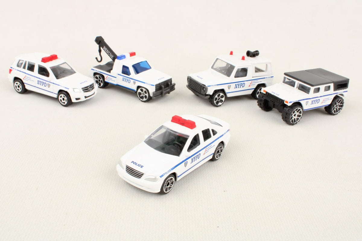 NYPD 5 PIECE VEHICLE GIFT SET The Airplane Shop.