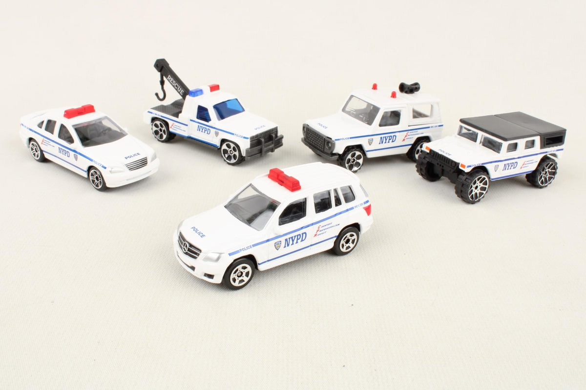 NYPD 5 PIECE VEHICLE GIFT SET The Airplane Shop.