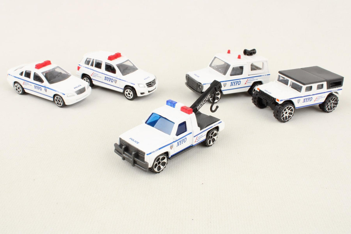 NYPD 5 PIECE VEHICLE GIFT SET The Airplane Shop.