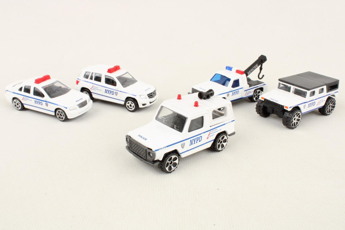 NYPD 5 PIECE VEHICLE GIFT SET The Airplane Shop.