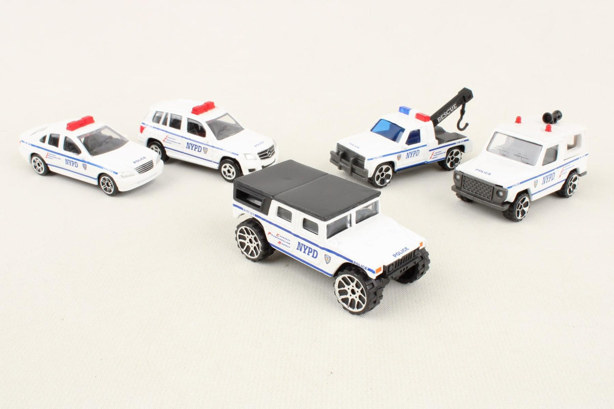 NYPD 5 PIECE VEHICLE GIFT SET The Airplane Shop.