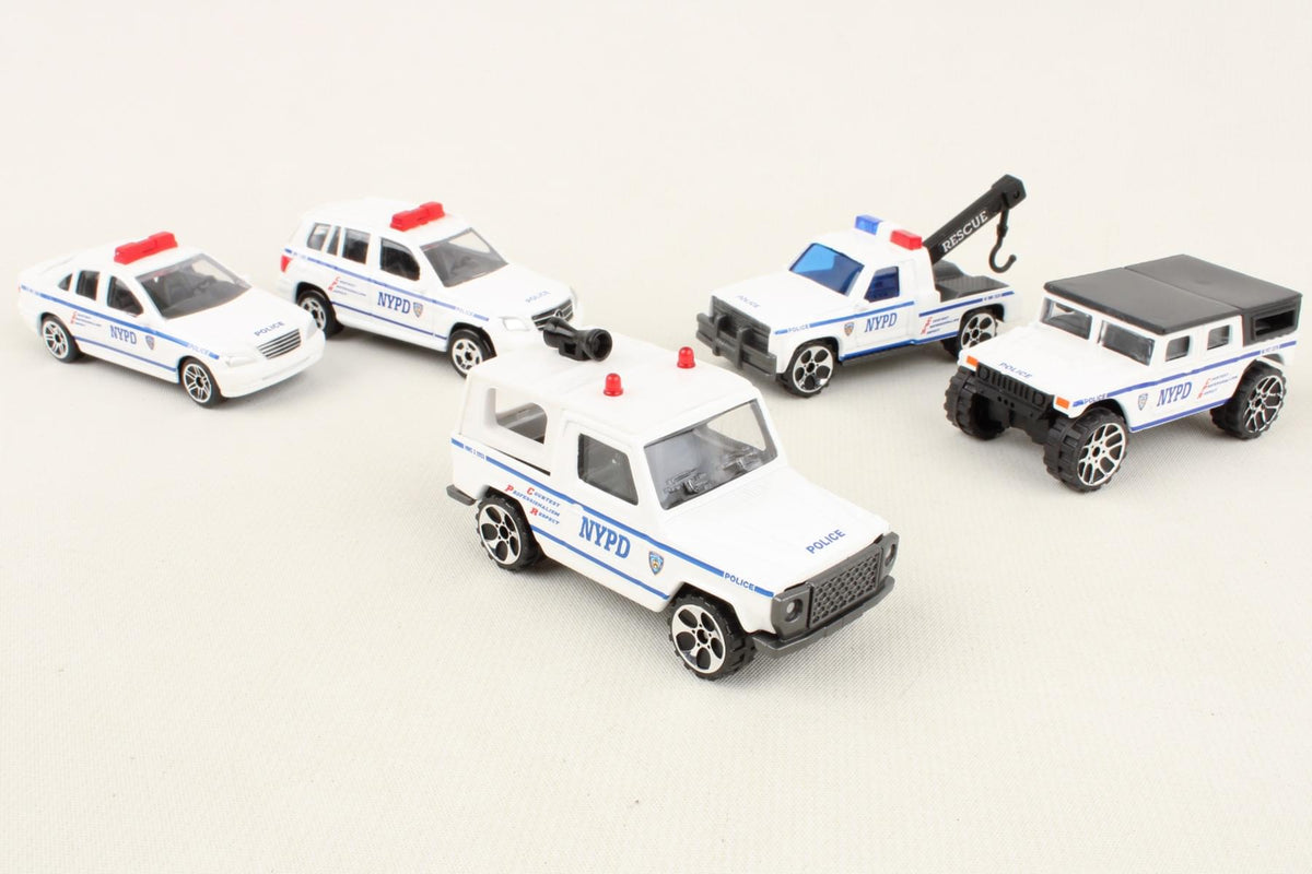 NYPD 5 PIECE VEHICLE GIFT SET The Airplane Shop.