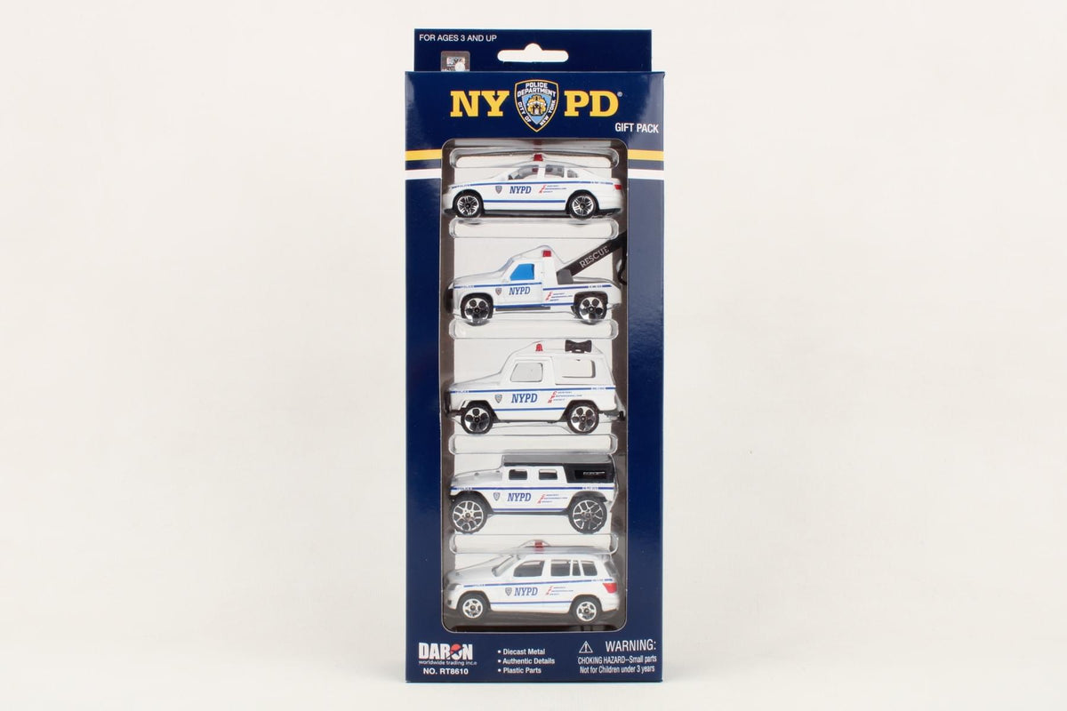 NYPD 5 PIECE VEHICLE GIFT SET The Airplane Shop.