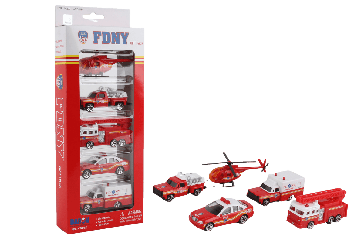 FDNY 5 PIECE VEHICLE GIFT SET The Airplane Shop.
