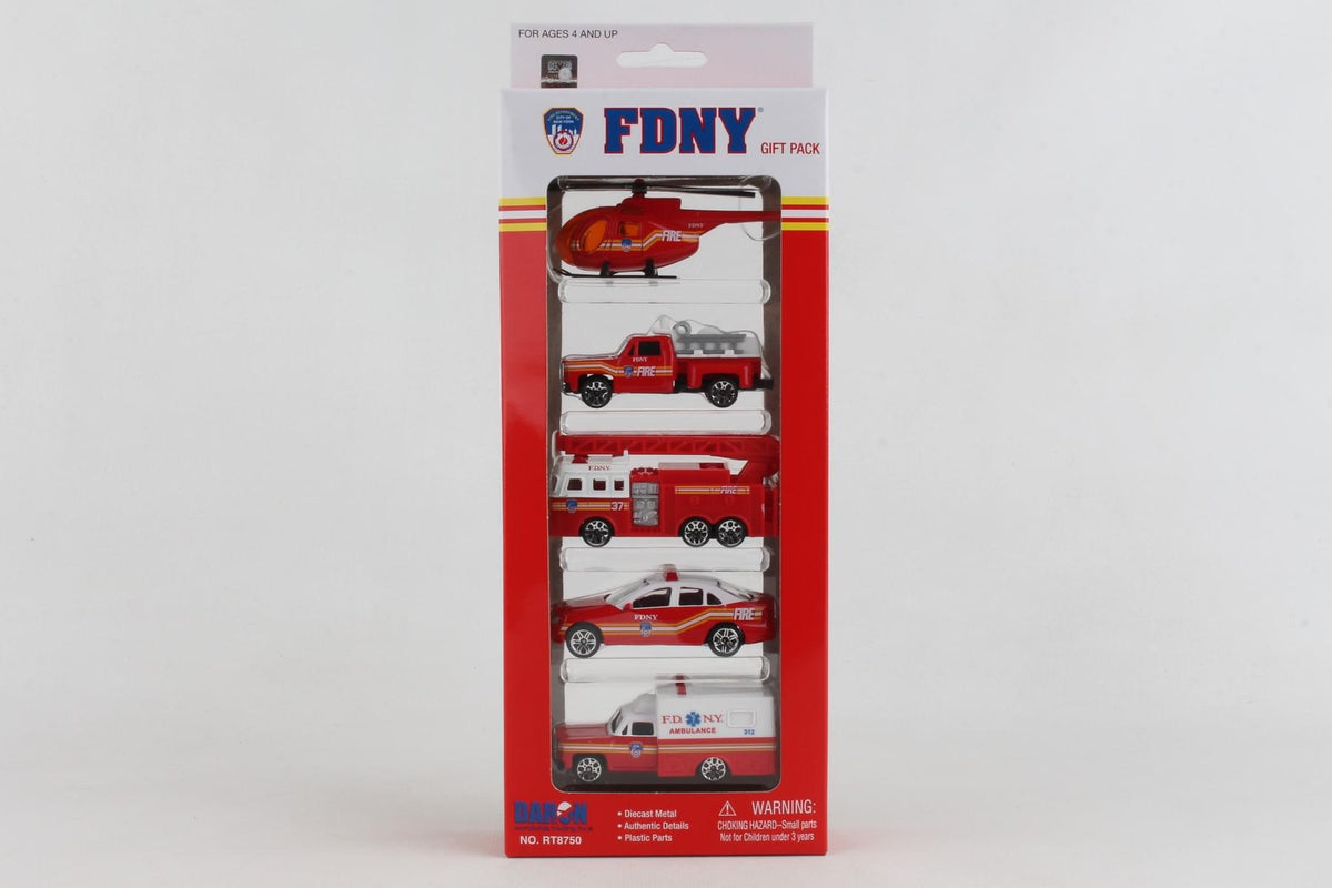 FDNY 5 PIECE VEHICLE GIFT SET The Airplane Shop.