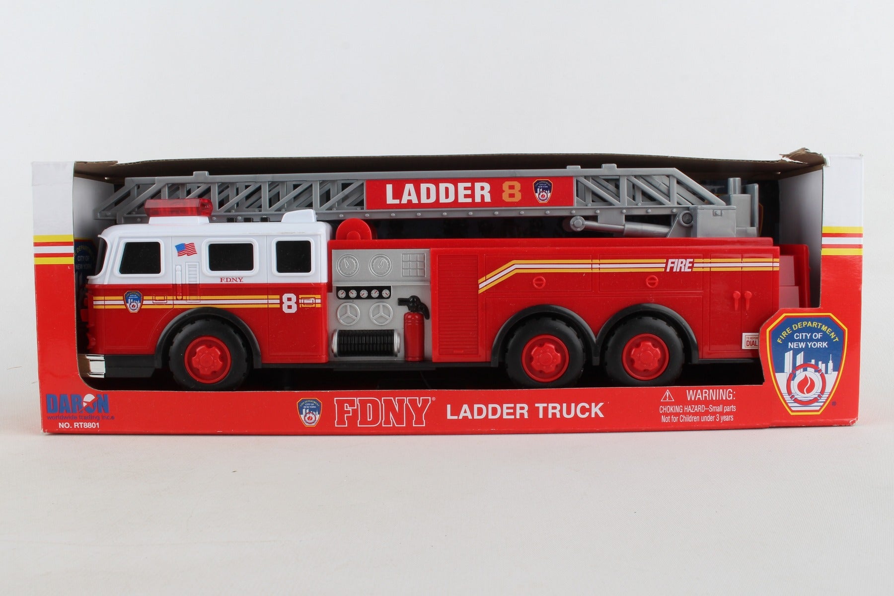 FDNY LADDER TRUCK W/LIGHTS & SOUND (**)