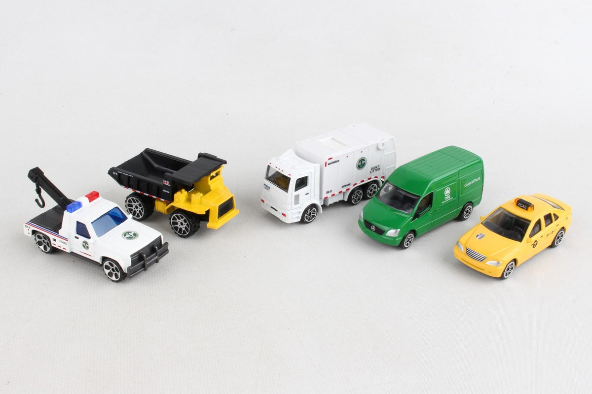 NEW YORK CITY OFFICIAL 5 PC VEHICLE SET The Airplane Shop.
