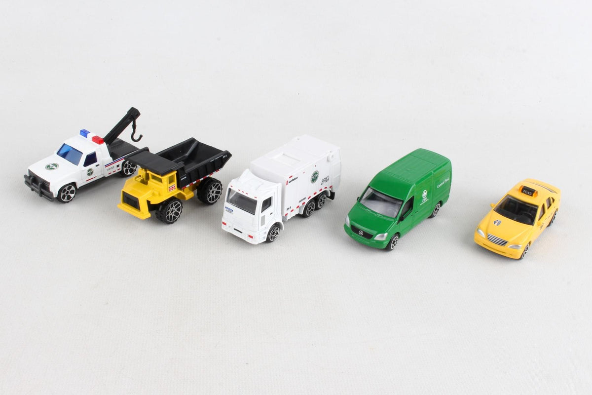 NEW YORK CITY OFFICIAL 5 PC VEHICLE SET The Airplane Shop.
