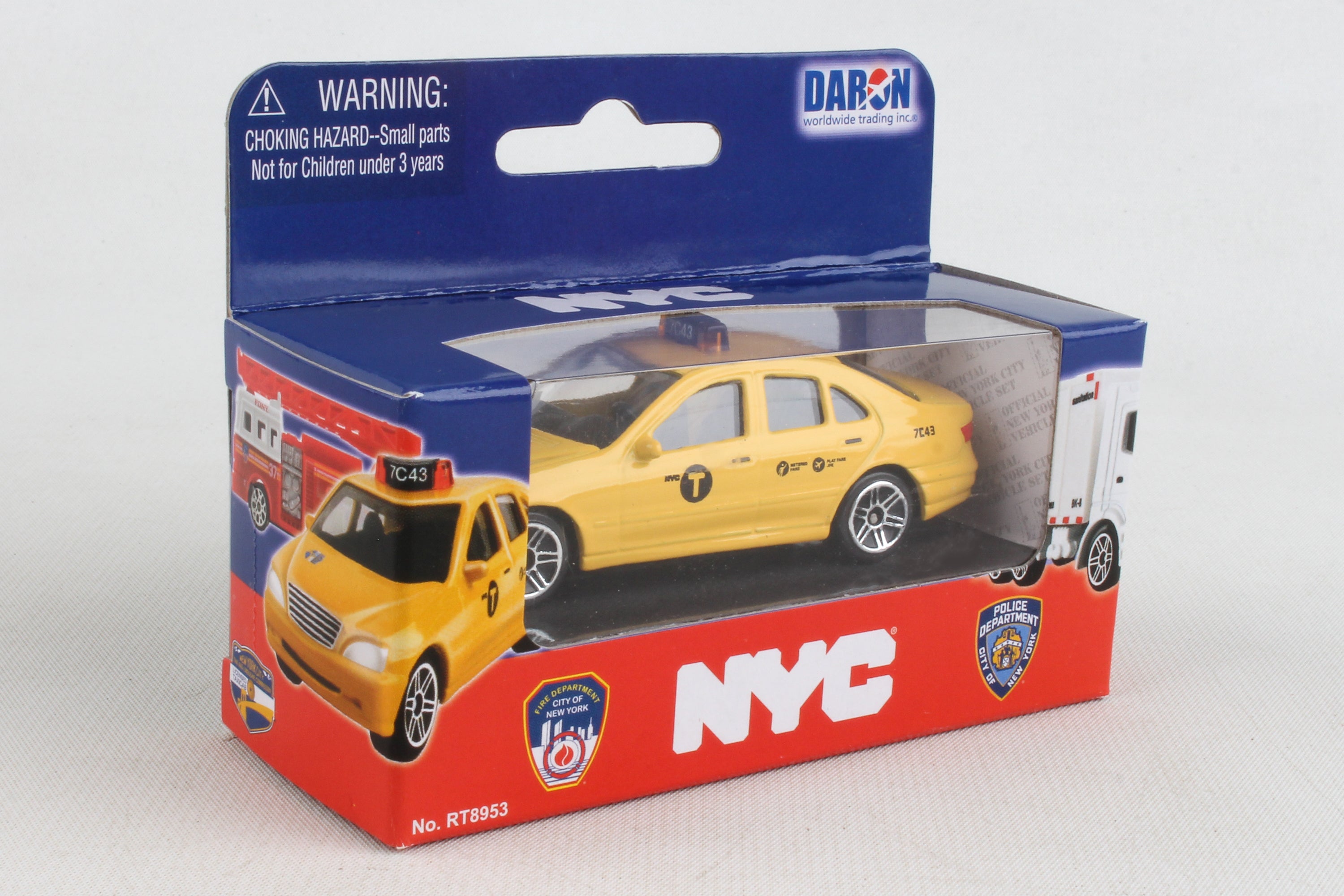 NYC TAXI 24 PIECE COUNTER DISPLAY