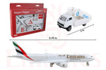 EMIRATES SMALL PLAYSET (**) The Airplane Shop.