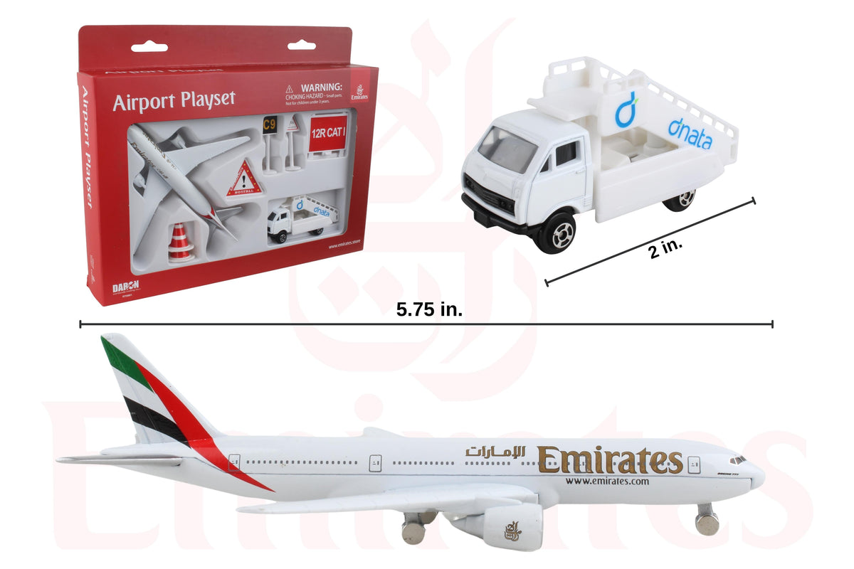 EMIRATES SMALL PLAYSET (**) The Airplane Shop.