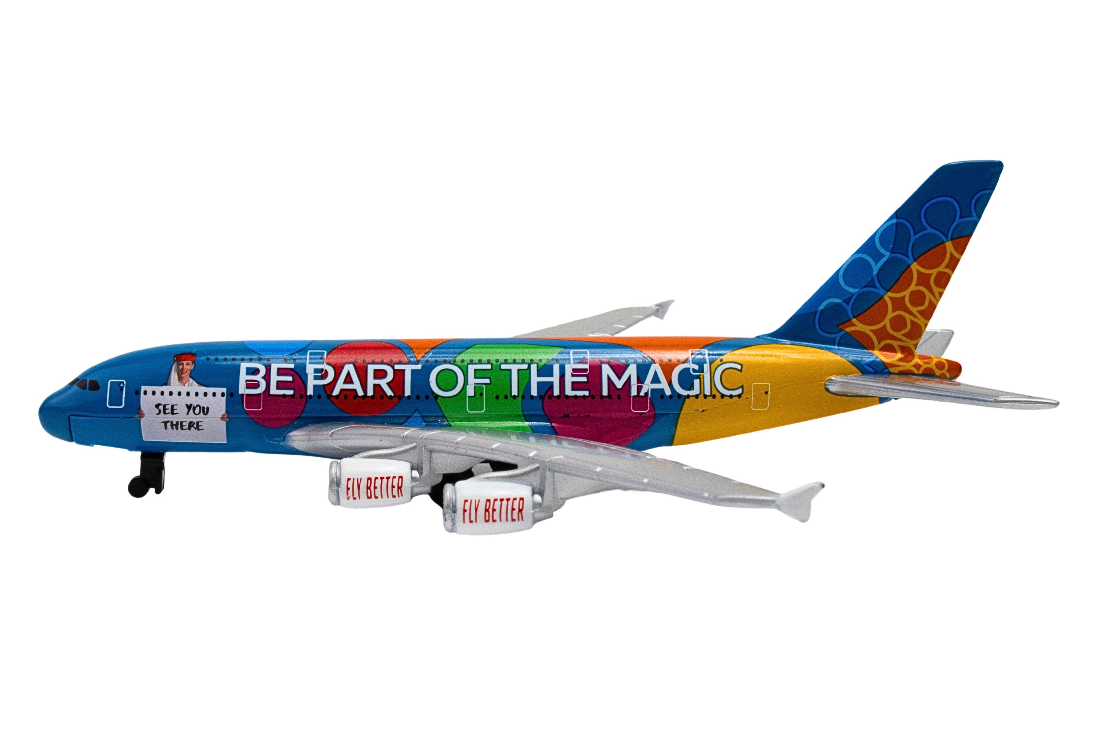 EMIRATES A380 SINGLE PLANE MAGIC