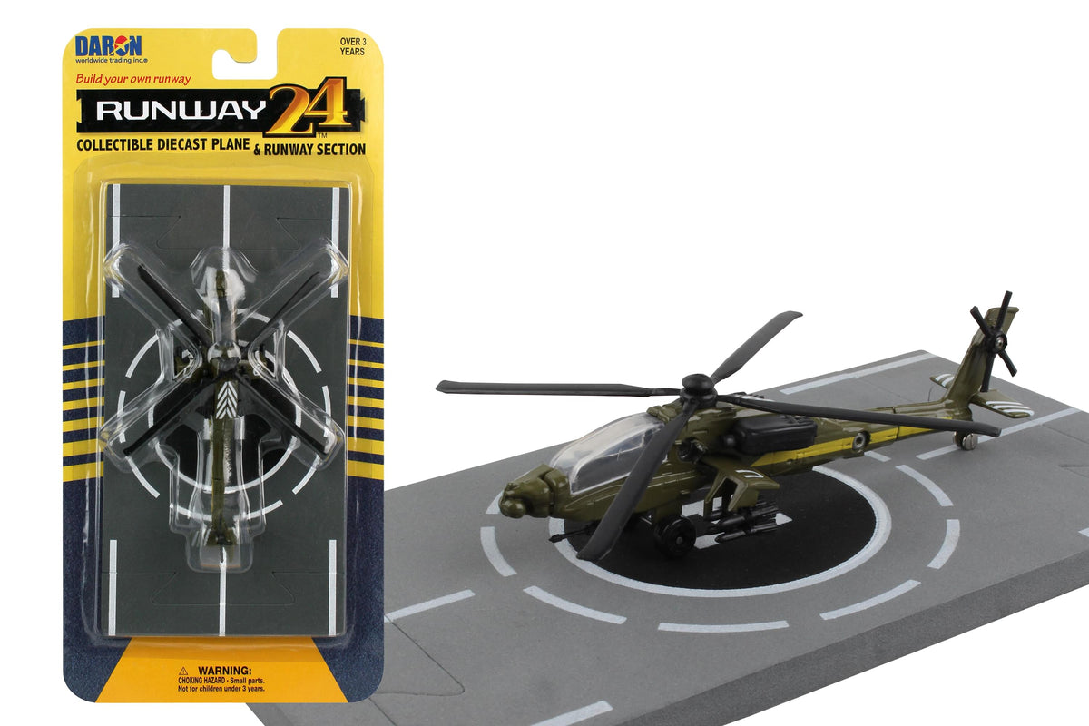 RUNWAY24 AH-64 HELICOPTER The Airplane Shop.