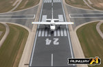 RUNWAY24 C172 BLUE/WHITE The Airplane Shop.