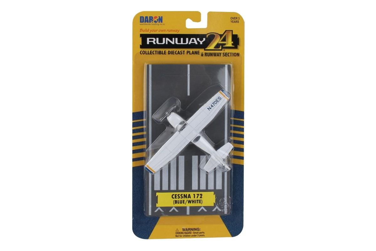 RUNWAY24 C172 BLUE/WHITE The Airplane Shop.