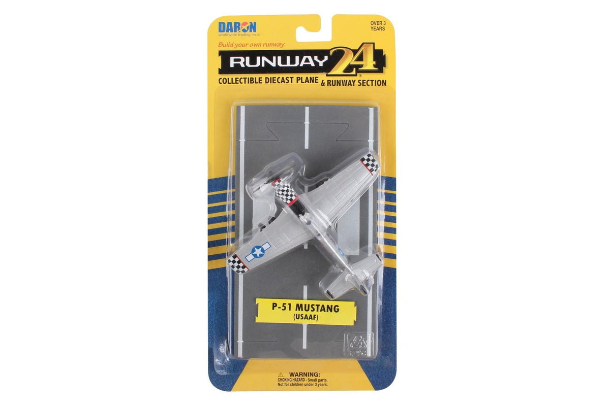 RUNWAY24 P51D SILVER The Airplane Shop.