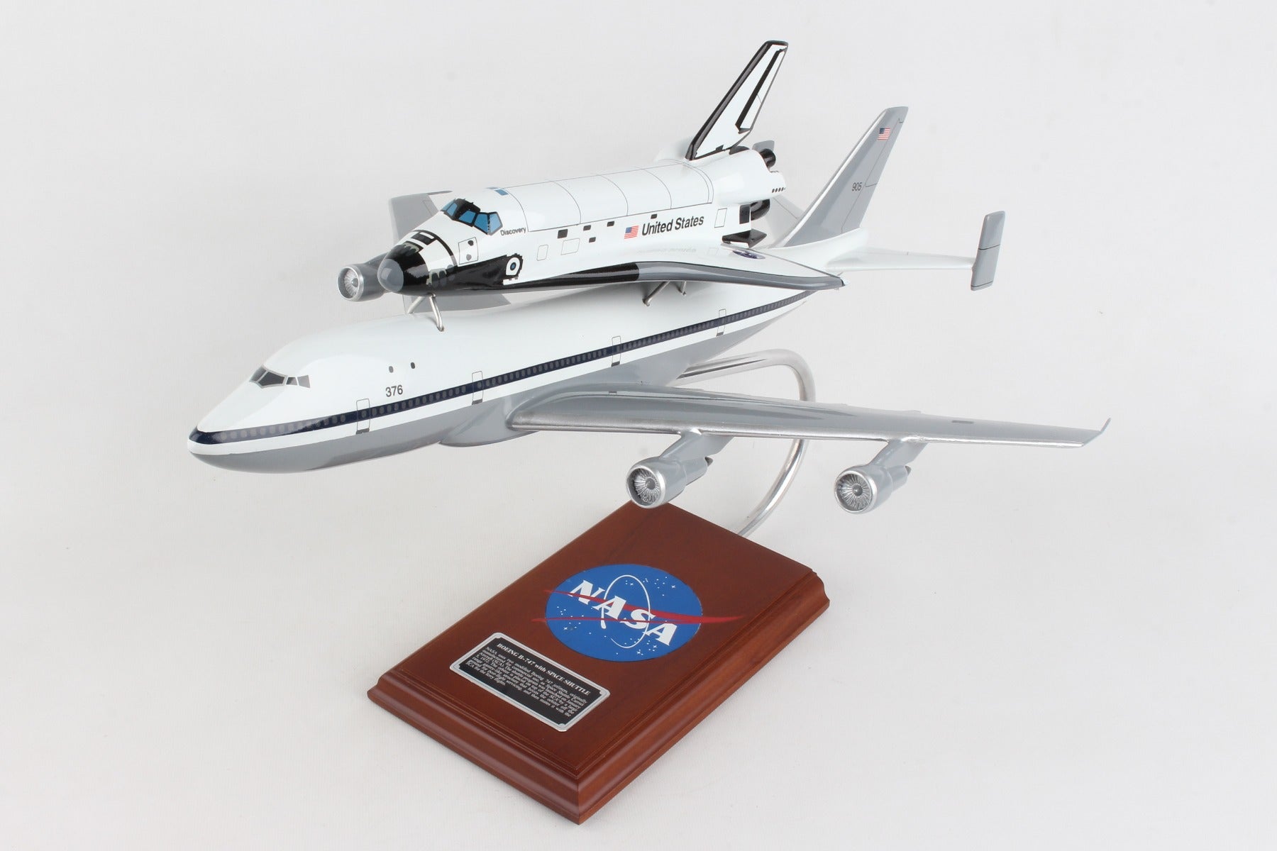 EXEC SER B747 W/ SPACE SHUTTLE 1/144 (KYN747PBTS) (**)