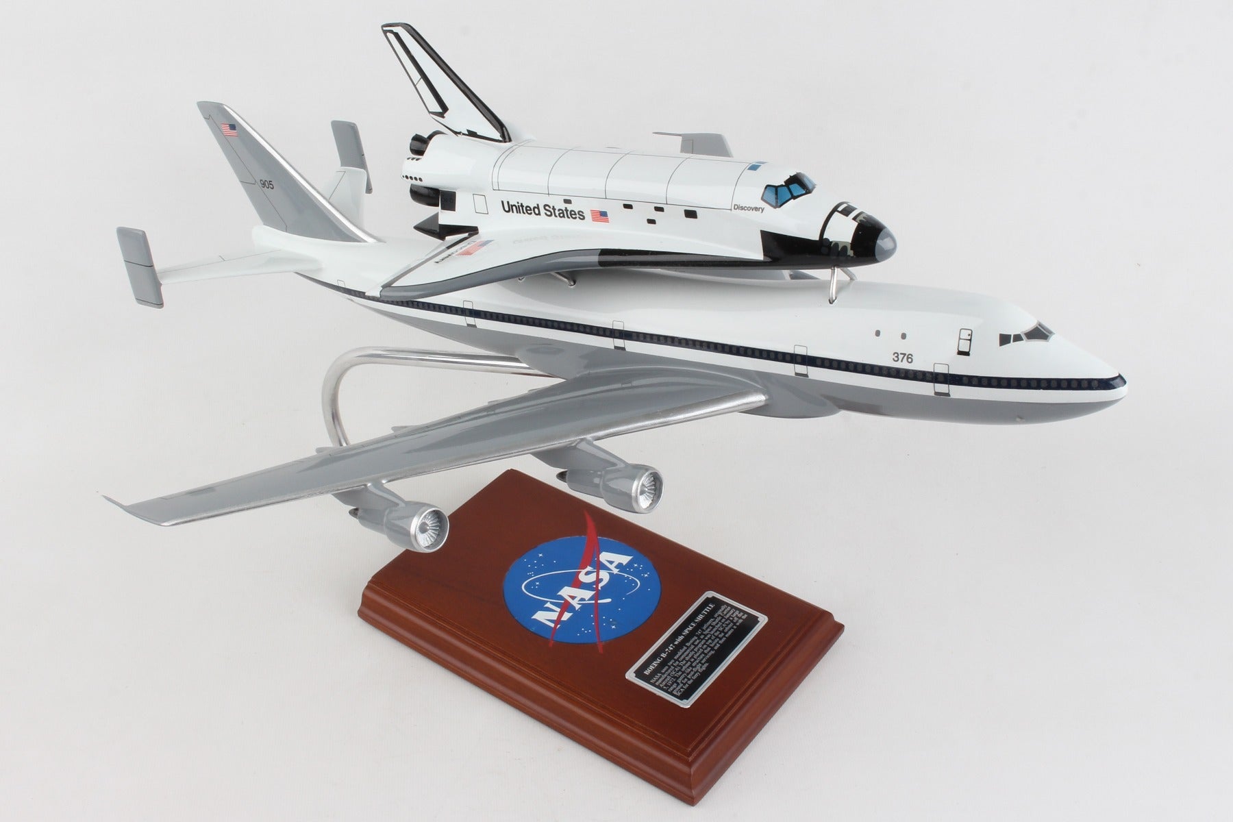 EXEC SER B747 W/ SPACE SHUTTLE 1/144 (KYN747PBTS) (**)