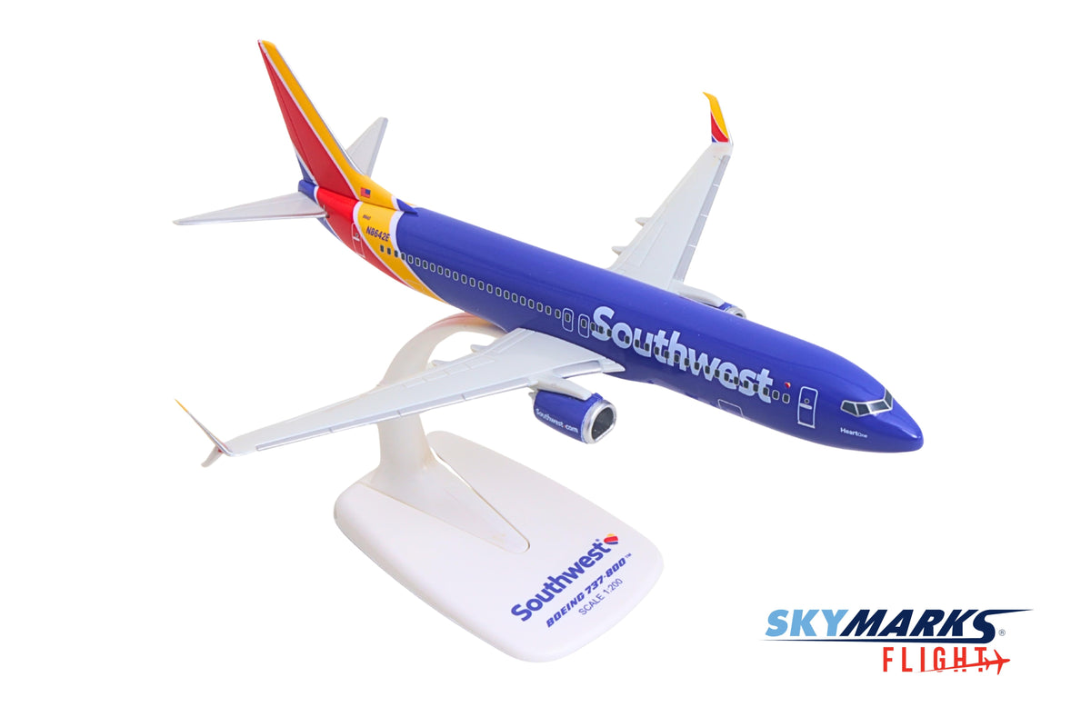 SKYMARKS FLIGHT SOUTHWEST 737-800 1/200 The Airplane Shop.