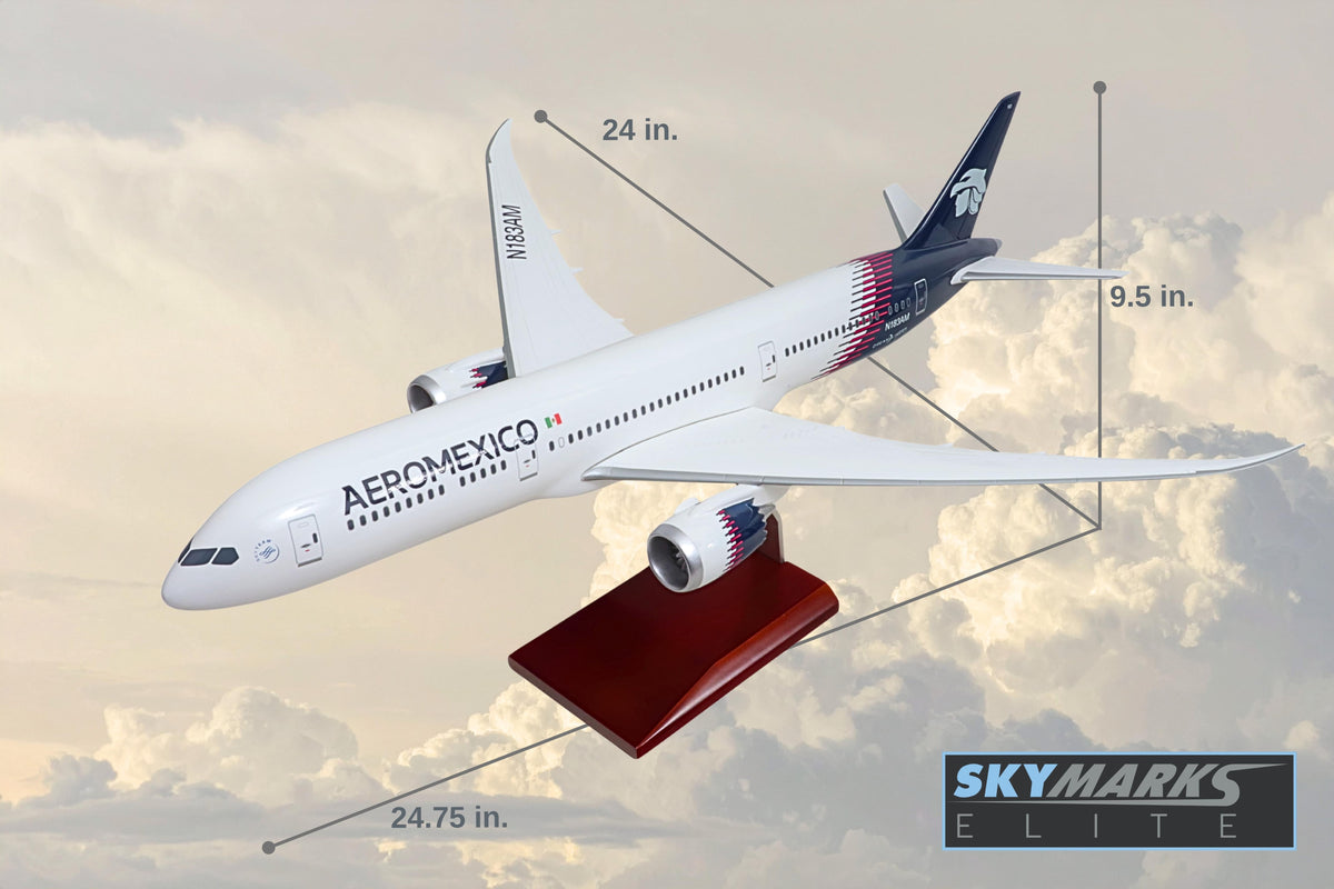 SKYMARKSELITE AEROMEXICO 787-9 1/100 The Airplane Shop.