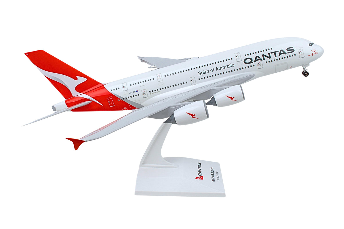 SKYMARKS QANTAS A380 1/200 W/GEAR The Airplane Shop.